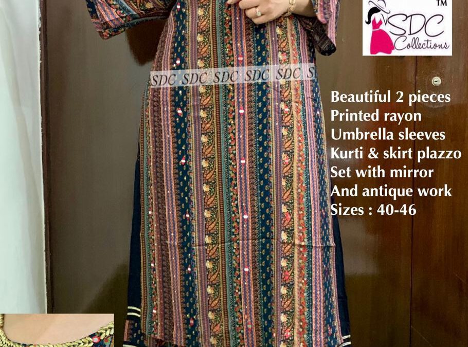 Kurti plazo set