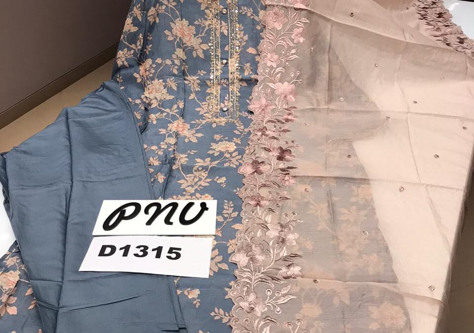 Muslin floral semistitched suits