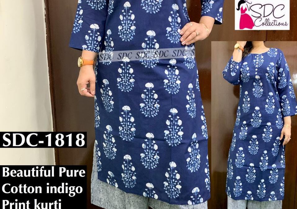 Kurti-plazo set.