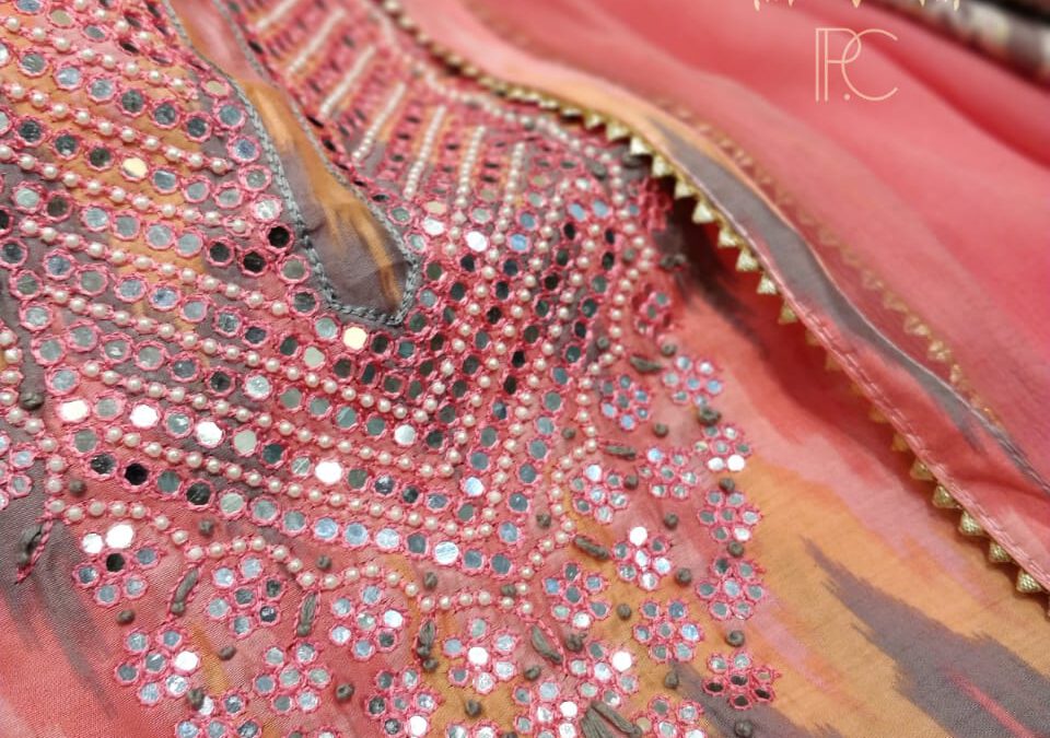 Modal silk printed suits.