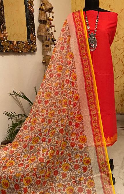 Mangalagiri cotton suits