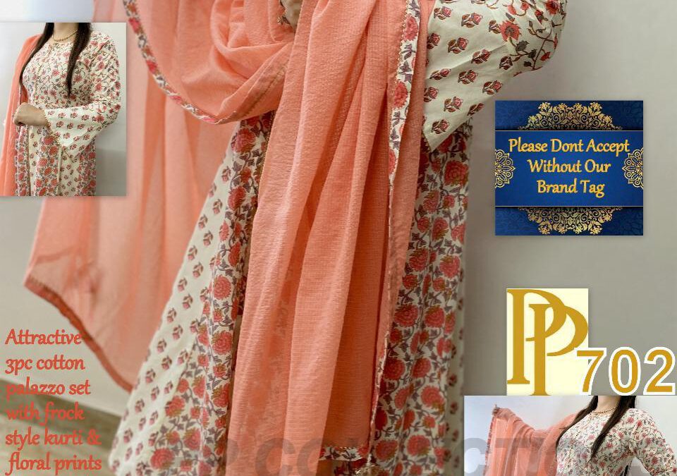 Branded kurti,plazo set.