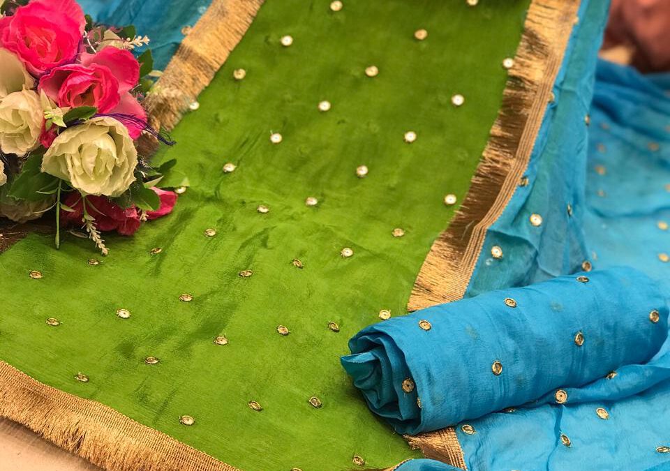 Georgette dress materials