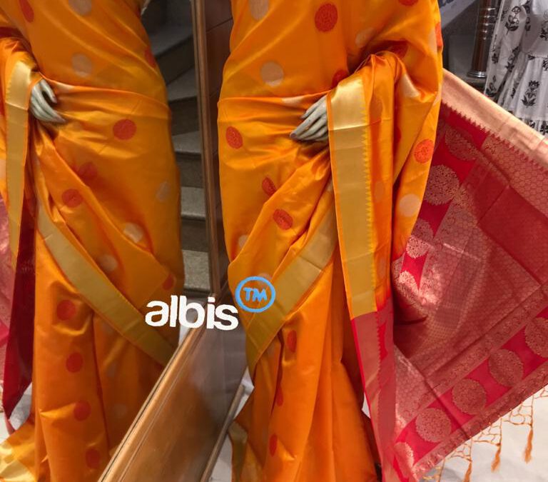 Moonga silk sarees.