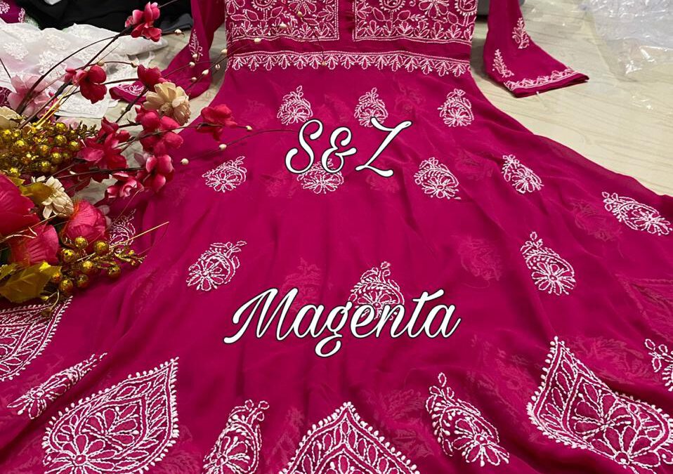 Chiffon kurtis