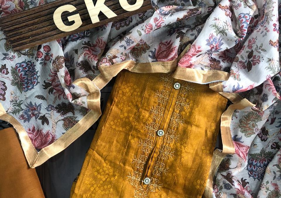 Cotton dress materials