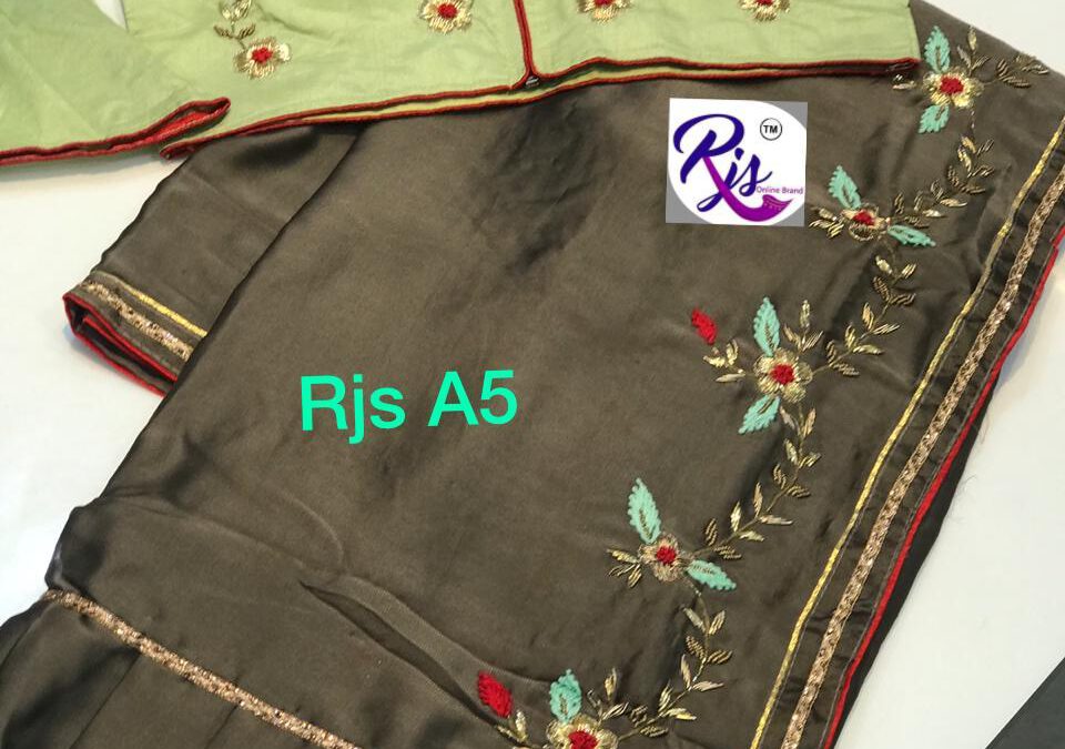 Muslin crepe sarees.