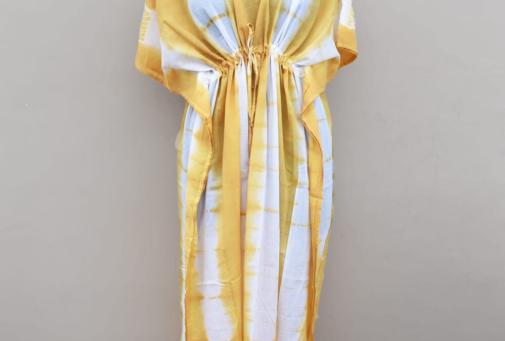 Cotton kaftans.