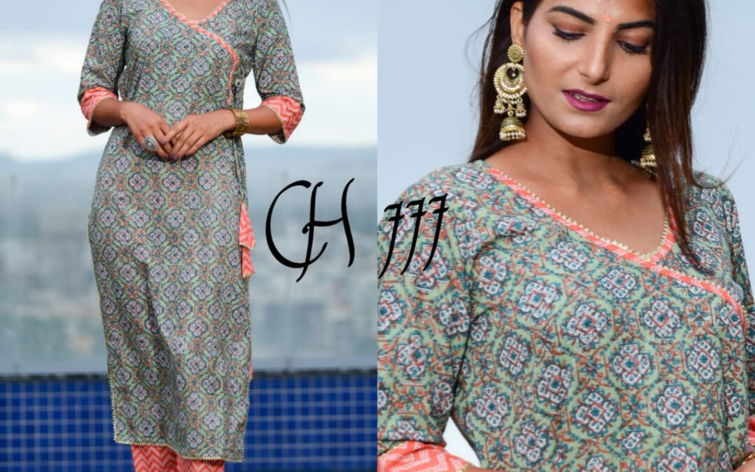 Kurti, pant , duppatta set.