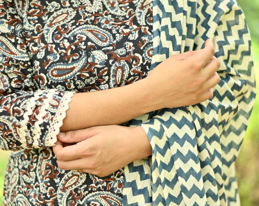 Kurti, pant , duppatta set.