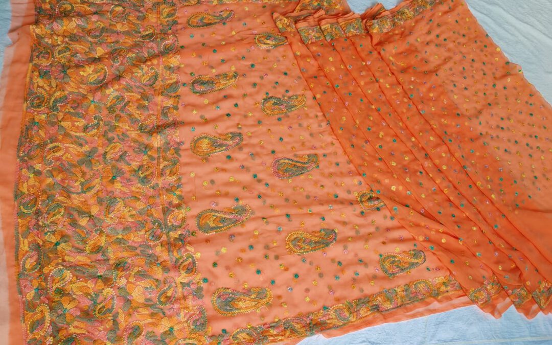 Lucknowi sarees