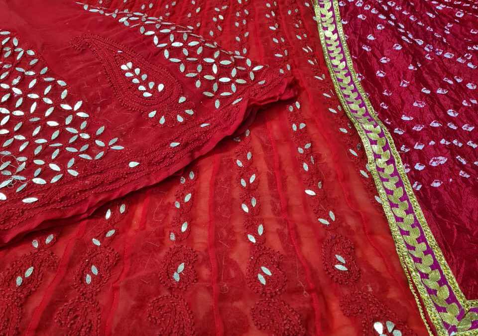 Karwachauth special stitched suits.