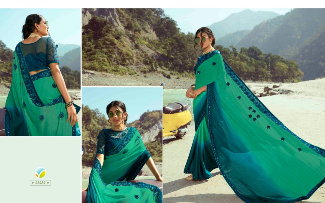 Chiffon sarees.
