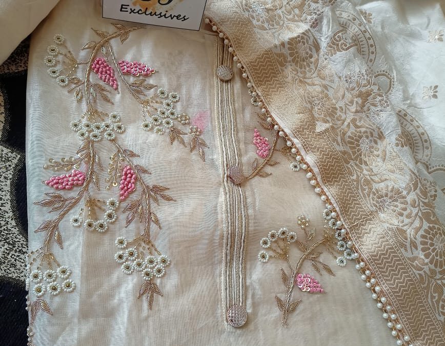 Chanderi suits.