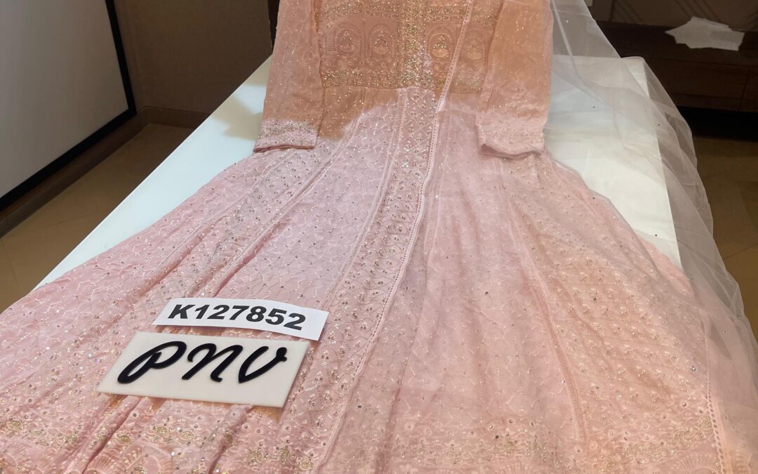 Party wear gown.