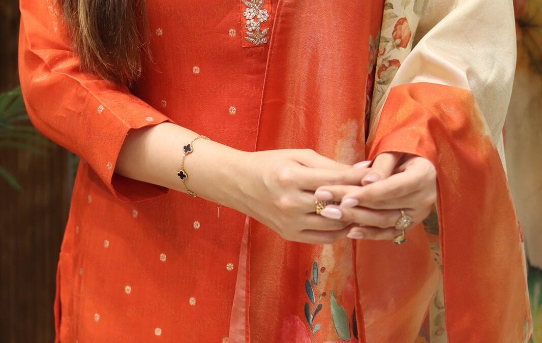 Festive wear kurti sets.